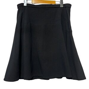 Y2K 90s/00s vintage PHILOSOPHY REPUBLIC | Black Fit & Flare Skirt | 12